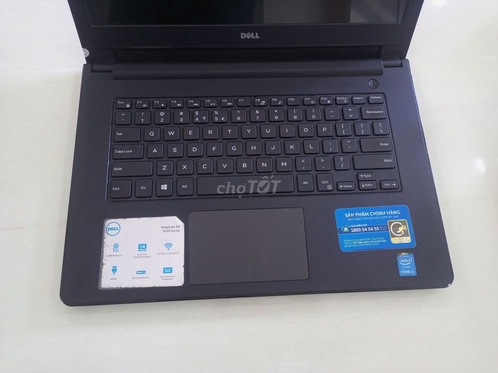 DELL CPU i3-5005U/ RAM 8GB/ SSD 128GB/ Pin 2h