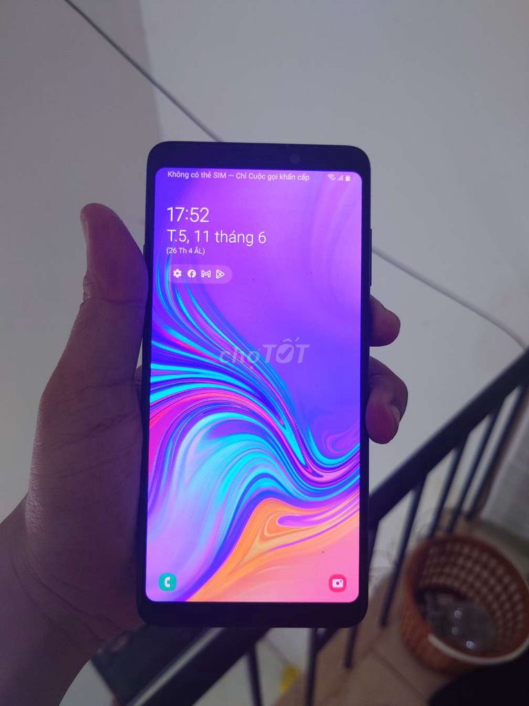 Samsung Galaxy A9 Đen Đã sử dụng. Mua bán Điện thoại tại Quận 12 Tp Hồ Chí Minh được đăng bởi Minh hình 1