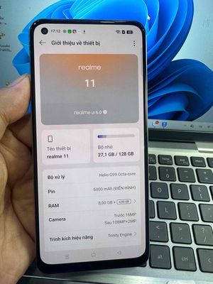 Realme 11 8GB/128GB Vàng