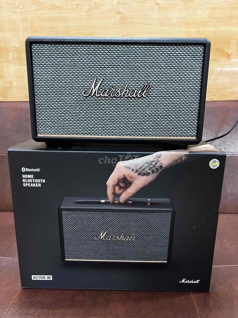 Loa Bluetooth Marshall Acton III Đen. Mua bán Tivi, Âm thanh tại Thành phố Cà Mau Cà Mau được đăng bởi BẠCH LONG hình 1