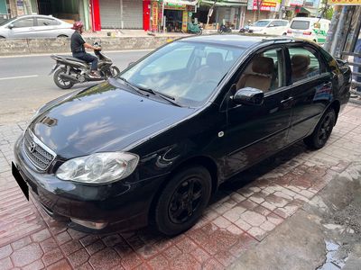 Toyota Altis 2003 Số sàn màu đen siêu cọp