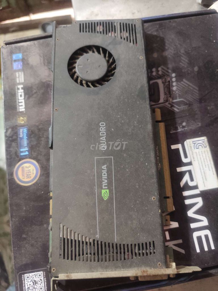 Card đồ họa NVIDIA Quadro 4000. Mua bán Linh kiện (RAM, Card...) tại Quận 1 Tp Hồ Chí Minh được đăng bởi Anh Siêu phụ tùng xe  hình 1