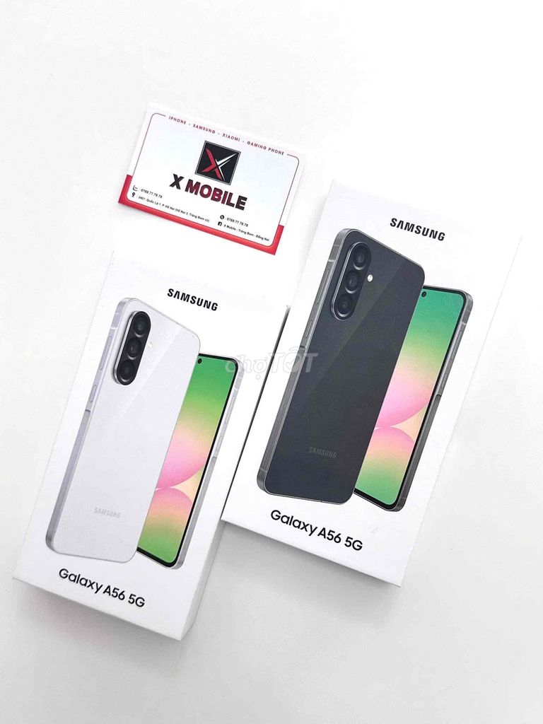 SAMSUNG A56 8/128GB 5G 2 SIM NEWSEAL VN CHÍNH HÃNG. Mua bán Điện thoại tại Huyện Trảng Bom Đồng Nai được đăng bởi X Mobile Trảng Bom hình 1