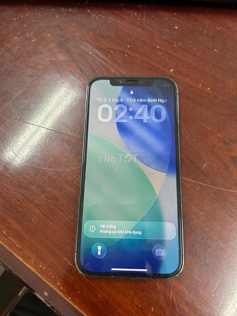IPHONE 12 PRO 128 quốc tế 96%. Mua bán Điện thoại tại Huyện Bình Chánh Tp Hồ Chí Minh được đăng bởi le long hình 1