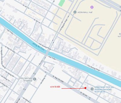 Bán đất 60m2 Khu đô thị mới Đông Nam Thủy An cạnh Aeon