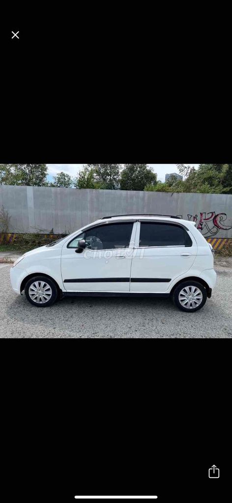 Chevrolet Spark số sàn 5 chỗ màu trắng. Mua bán Ô tô tại Huyện Hóc Môn Tp Hồ Chí Minh được đăng bởi A Mỹ hình 4