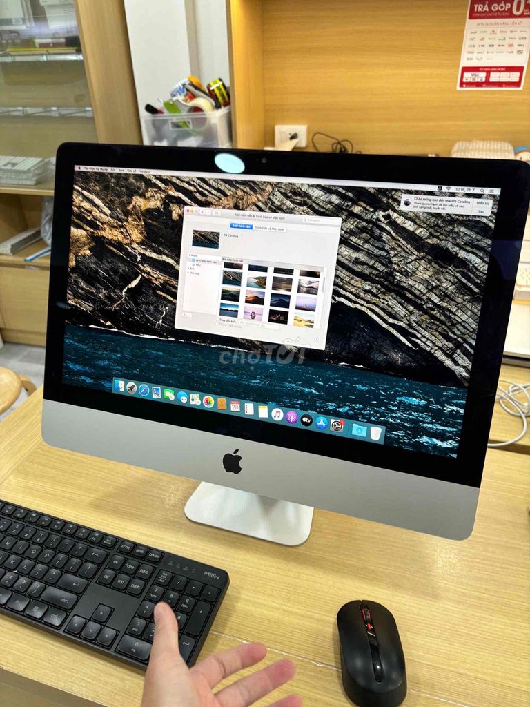 imac 21" 213 nứt nhẹ