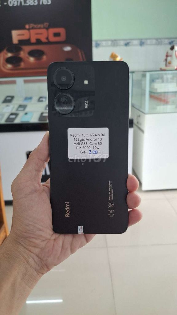 Xiaomi Redmi 13C 128GB Đen. Mua bán Điện thoại tại Thành phố Thủ Dầu Một Bình Dương được đăng bởi TTMobileBD hình 1