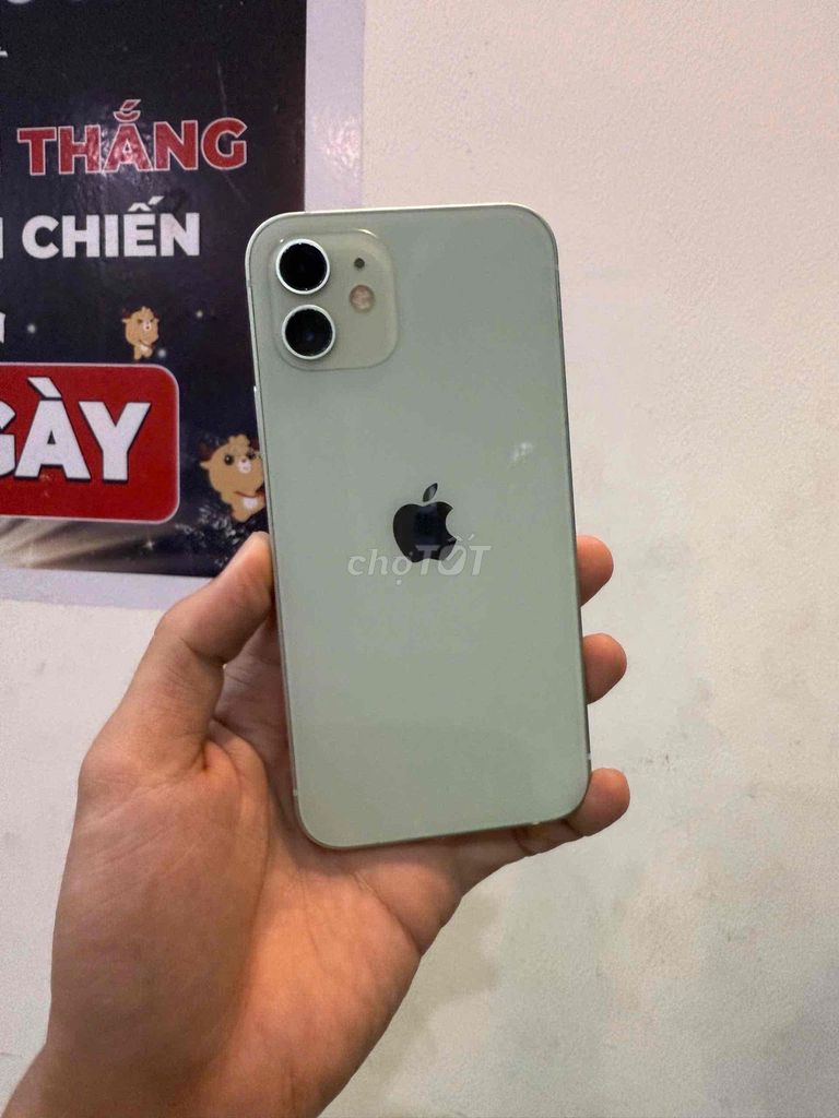 Apple iPhone 12 64GB Xanh lá nhạt cũ. Mua bán Điện thoại tại Quận Hải Châu Đà Nẵng được đăng bởi Võ Tấn Thật hình 1