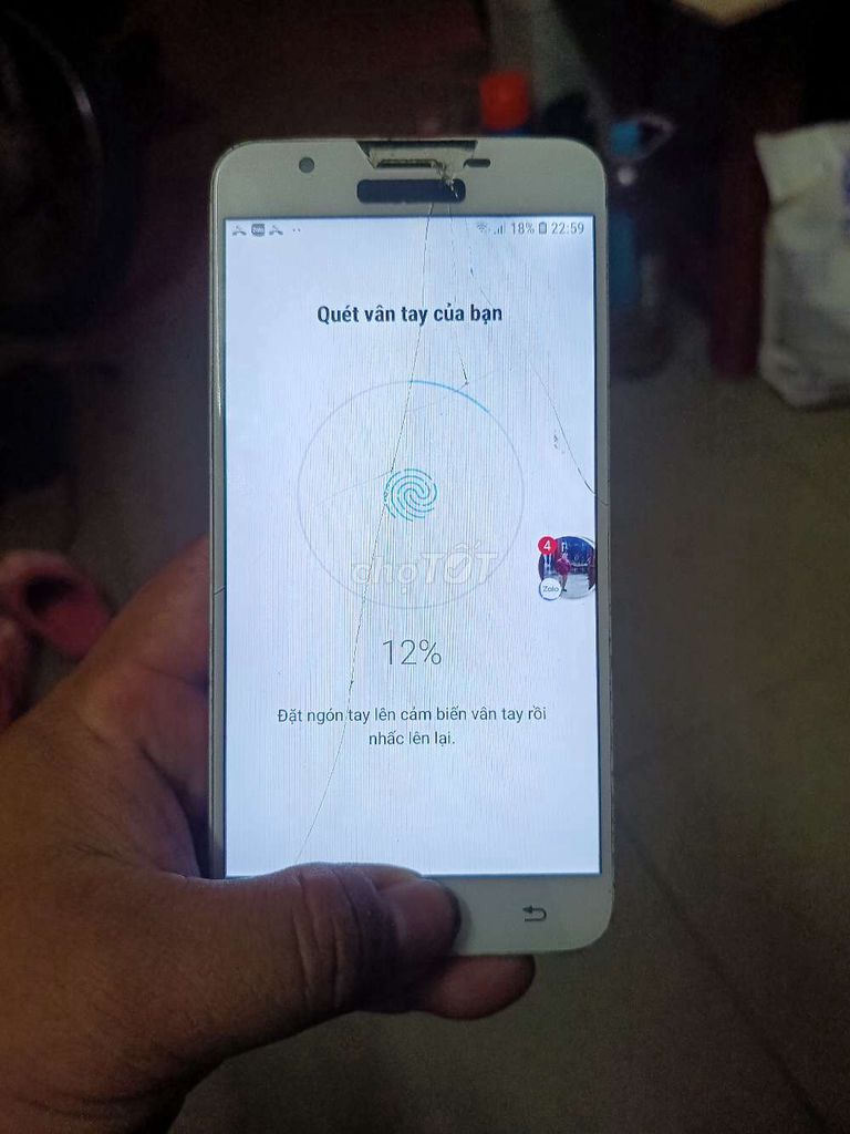 Samsung J7 Prime Vàng Màn hình bể. Mua bán Điện thoại tại Quận 12 Tp Hồ Chí Minh được đăng bởi nam hình 1