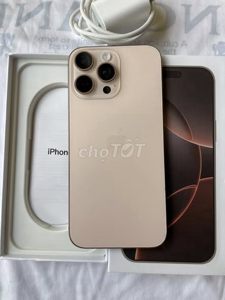 Apple iPhone 16 Pro Max 256GB Vàng. Mua bán Điện thoại tại Quận 1 Tp Hồ Chí Minh được đăng bởi Hội Đồ Điện Tử hình 1