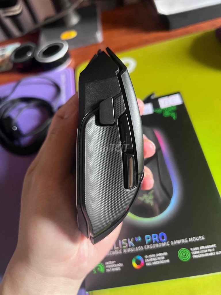 Chuột Razer Basilisk V3 Pro. Mua bán Phụ kiện (Màn hình, Chuột...) tại Huyện Chương Mỹ Hà Nội được đăng bởi Tuấn Anh Nguyễn Ngọc hình 1