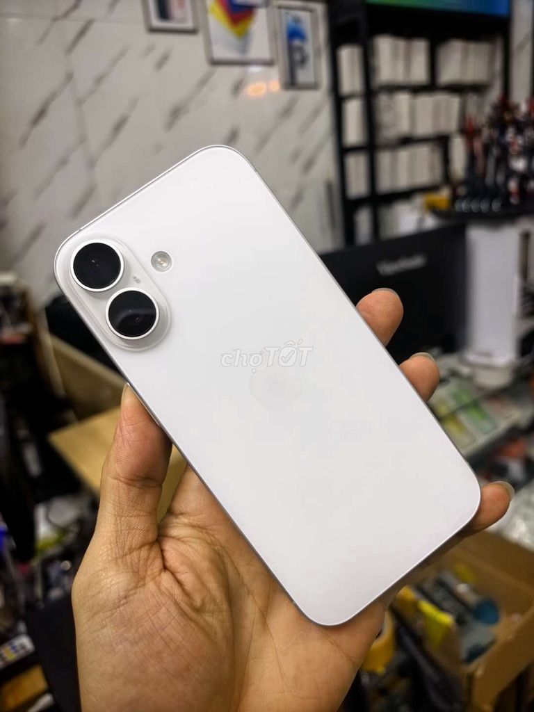 iPhone 16 256GB Trắng. Mua bán Điện thoại tại Thành phố Nha Trang Khánh Hòa được đăng bởi khaitransmartphone hình 1