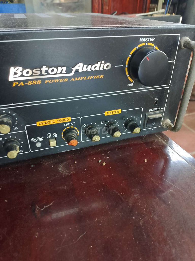 Amply Boston Audio PA-888 Đen. Mua bán Tivi, Âm thanh tại Thành phố Biên Hòa Đồng Nai được đăng bởi Đức Nguyễn hình 1