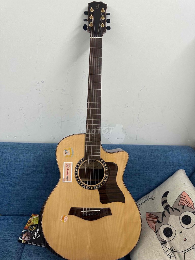 Đàn guitar Guitar Ba Đờn T600. Mua bán Nhạc cụ tại Quận Thanh Xuân Hà Nội được đăng bởi Đã hết rồi hình 1