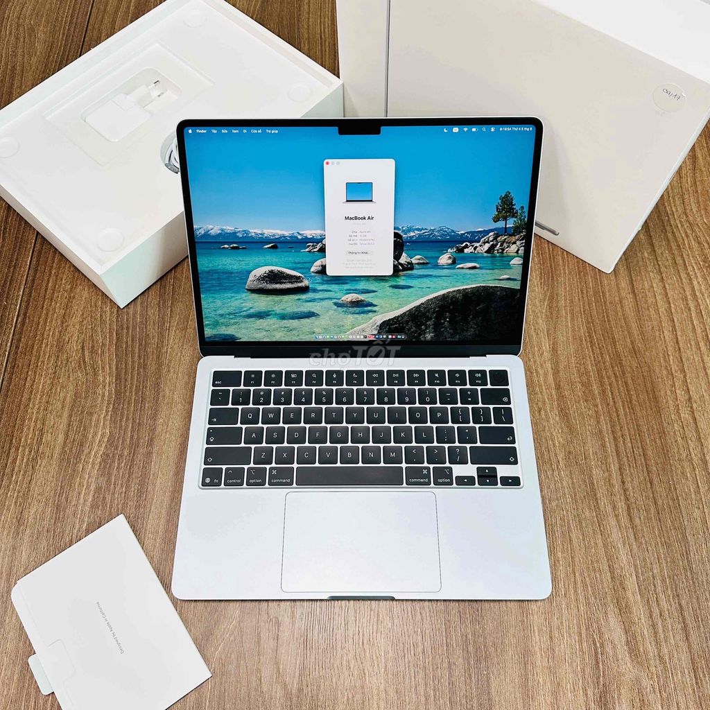 Macbook Air M5 13inch 16/512 màu Skyblue Việt Nam. Mua bán Laptop tại Quận Cầu Giấy Hà Nội được đăng bởi Tiệm Công Nghệ hình 1