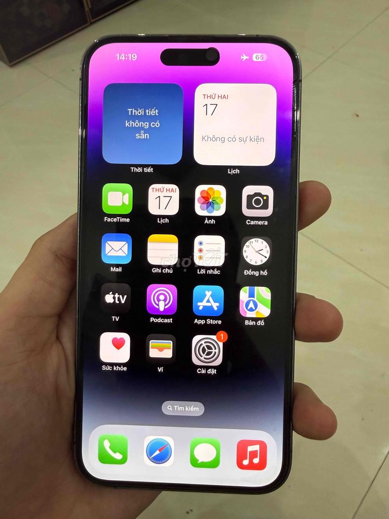 Cần bán iPhone 14 Pro Max 128GB zin. Mua bán Điện thoại tại Quận Nam Từ Liêm Hà Nội được đăng bởi DThang hình 1