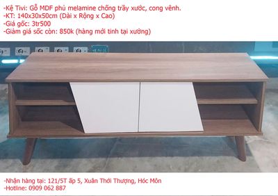 Kệ Tivi Hàng Mới Tinh 3.5tr Giảm Sốc Còn 850k. Mua bán Tủ, kệ gia đình tại Huyện Hóc Môn Tp Hồ Chí Minh được đăng bởi Nguyễn Thị Thanh