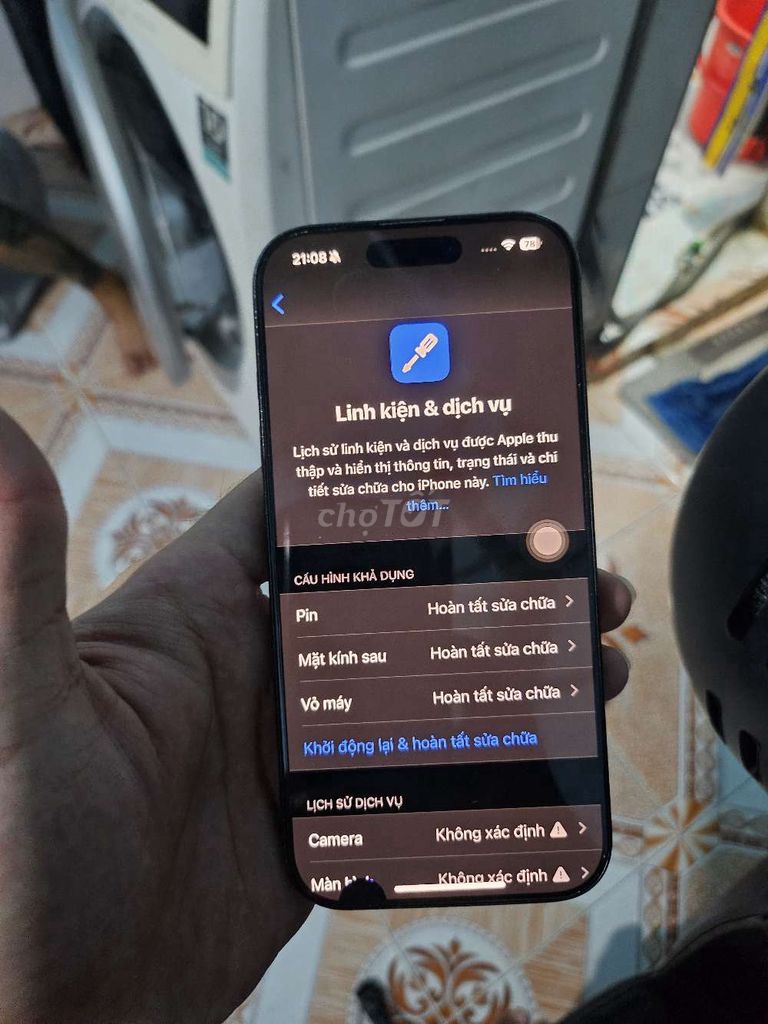 iPhone 16 Pro 256GB Đen màn đóm,k sim sd wifi. Mua bán Điện thoại tại Thành phố Thủ Đức Tp Hồ Chí Minh được đăng bởi nubita hình 1