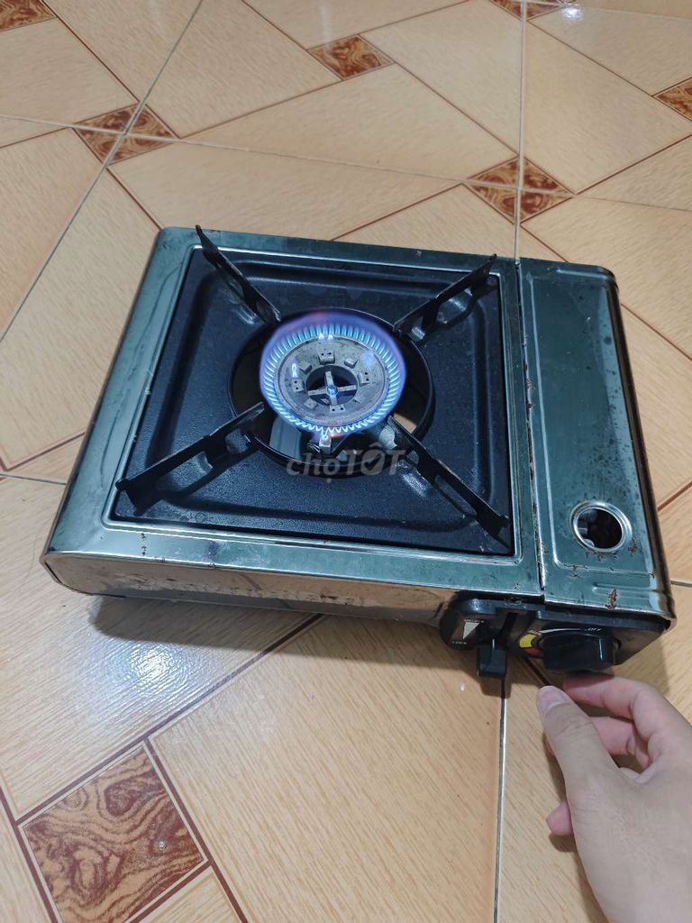 Bếp ga mini Kim loại Bạc. Mua bán Bếp, lò, đồ điện nhà bếp tại Thành phố Pleiku Gia Lai được đăng bởi Hải hình 1