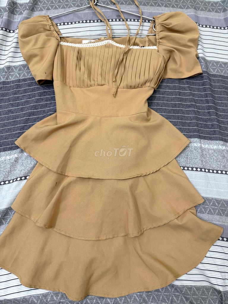 Đầm Nữ Vải Nâu. Mua bán Quần áo tại Huyện Phụng Hiệp Hậu Giang được đăng bởi Thu Thảo hình 1