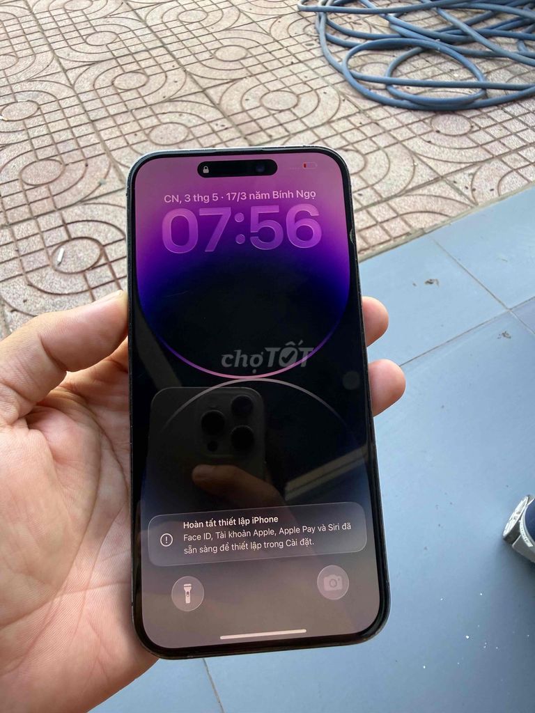 Apple iPhone 14 Pro Max Tím Đã dùng. Mua bán Điện thoại tại Huyện Ea Kar Đắk Lắk được đăng bởi Lộc hình 1