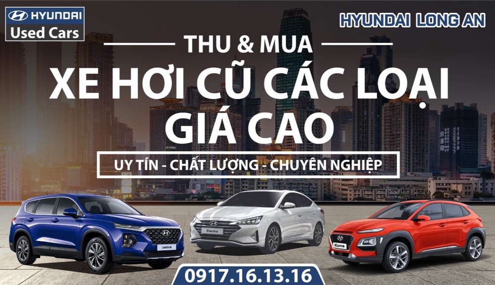 HYUNDAI LONG AN XE ĐÃ QUA SỬ DỤNG HYUNDAI LONG AN XE ĐÃ QUA SỬ DỤNG