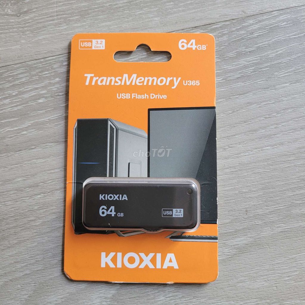 Usb 3.2 Gen 1 64GB Kioxia 185k