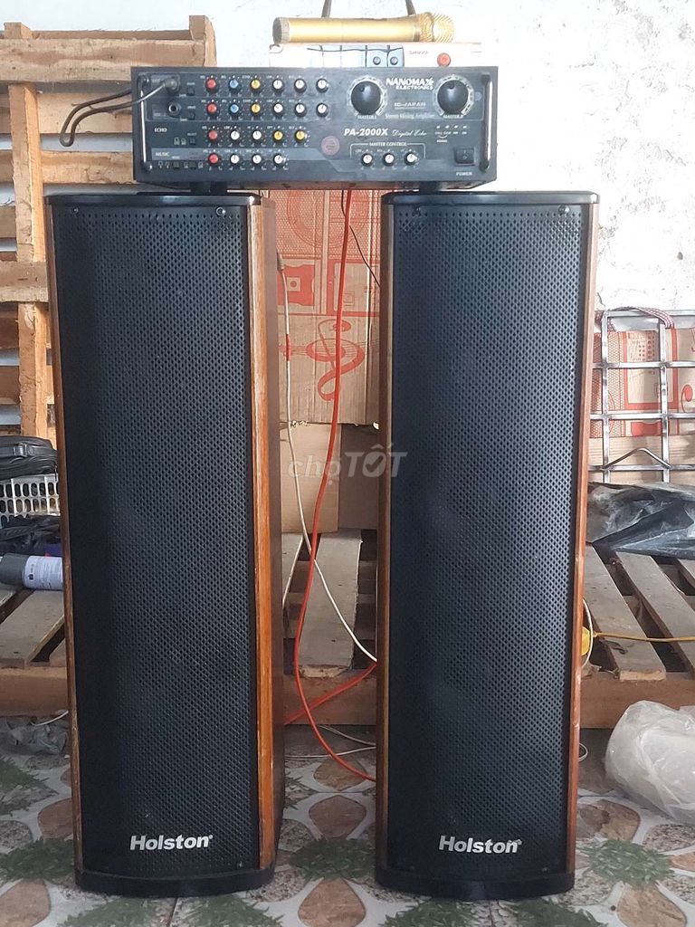 Dàn karaoke Nanomax PA-2000X Holston Đã sử dụng. Mua bán Tivi, Âm thanh tại Huyện Châu Thành An Giang được đăng bởi Hiếu Loa Kéo  hình 1