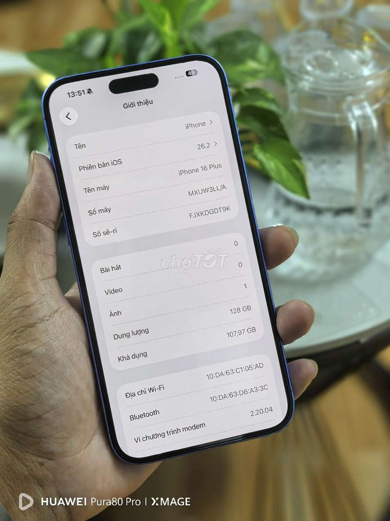 16plus lock 128gb eid zin fullcn pin94 bán or gl. Mua bán Điện thoại tại Quận Cầu Giấy Hà Nội được đăng bởi Dương hình 1