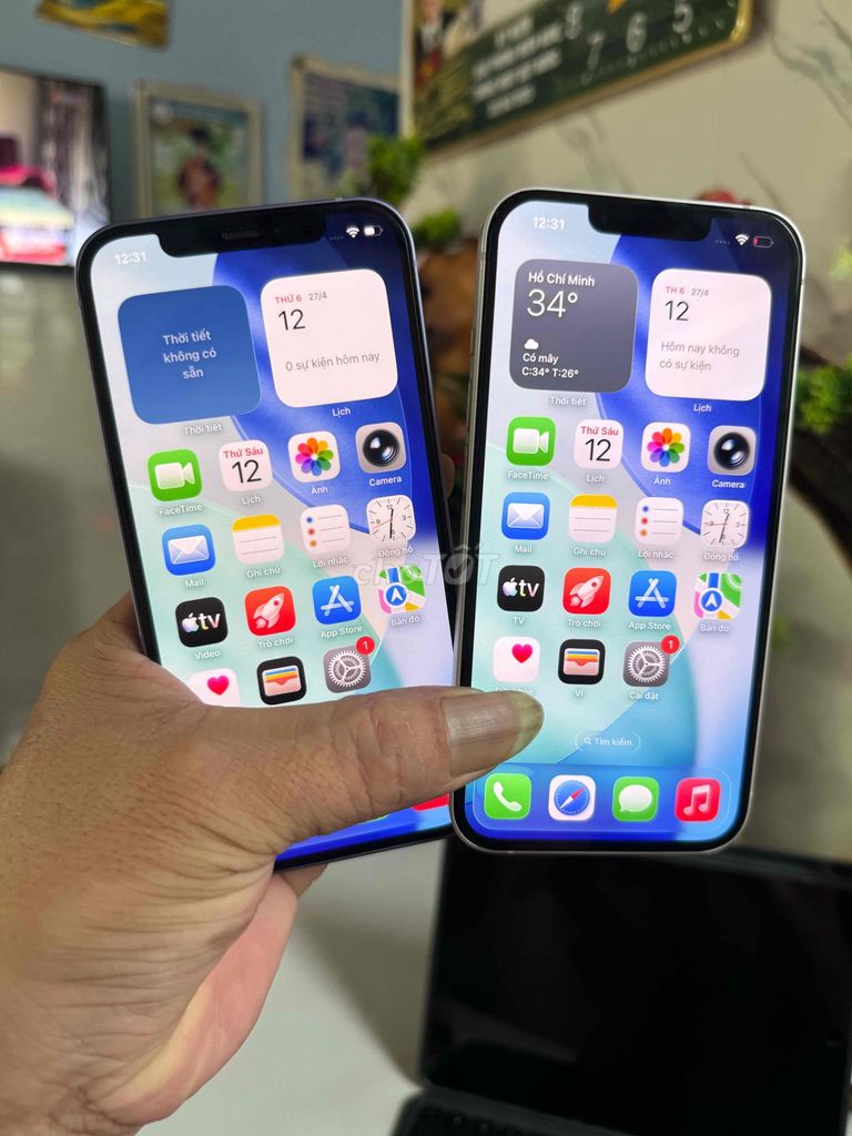 Apple iPhone 12 128GB Tím 2 Sim Zin full keng. Mua bán Điện thoại tại Thành phố Thuận An Bình Dương được đăng bởi  Phan Trung hình 1