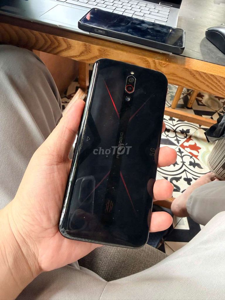 RedMagic 5G Đen Đã thay lưng, pin Tặng sạc 65W. Mua bán Điện thoại tại Quận Bắc Từ Liêm Hà Nội được đăng bởi Son Nguyen hình 1