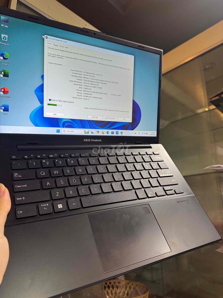 Laptop Asus Vivobook Ryzen 5 14 inch 16GB/512G đep. Mua bán Laptop tại Quận Gò Vấp Tp Hồ Chí Minh được đăng bởi Thanh lí cầm đồ hình 1