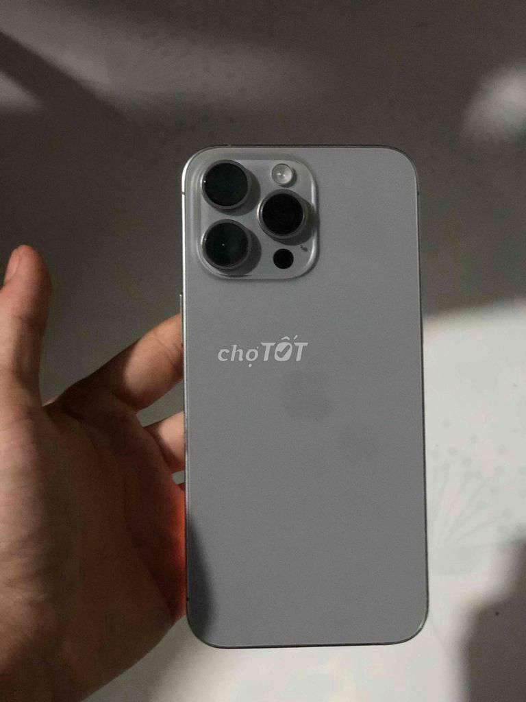 Apple iPhone 15 Pro Max 512GB Xám. Mua bán Điện thoại tại Huyện Cái Bè Tiền Giang được đăng bởi Minh Thựn hình 1