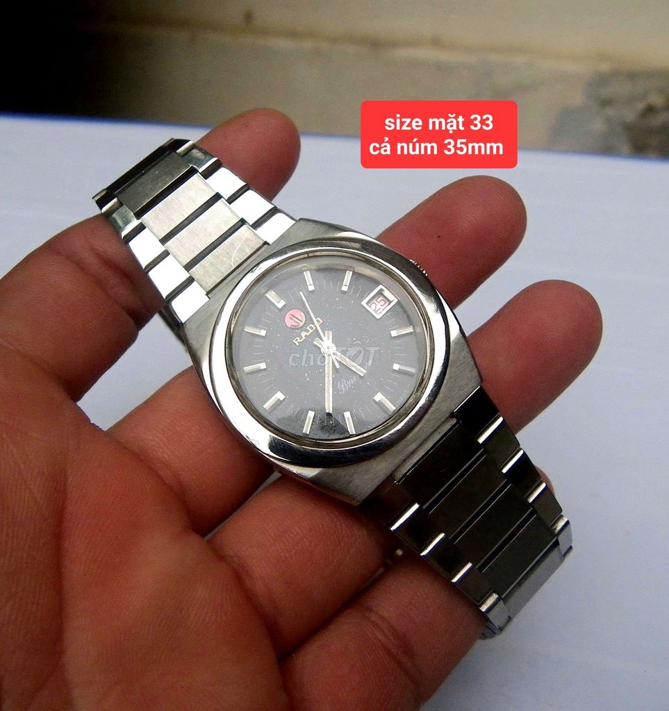 Đồng hồ Rado Automatic 33mm Nam. Mua bán Đồng hồ tại Huyện Phúc Thọ Hà Nội được đăng bởi Hoàng Duy Được hình 1