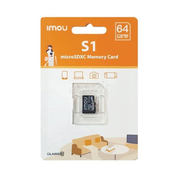 Thẻ nhớ IMOU 64GB. Mua bán Phụ kiện (Màn hình, Chuột...) tại Thành phố Quảng Ngãi Quảng Ngãi được đăng bởi Phuong Nguyen hình 1