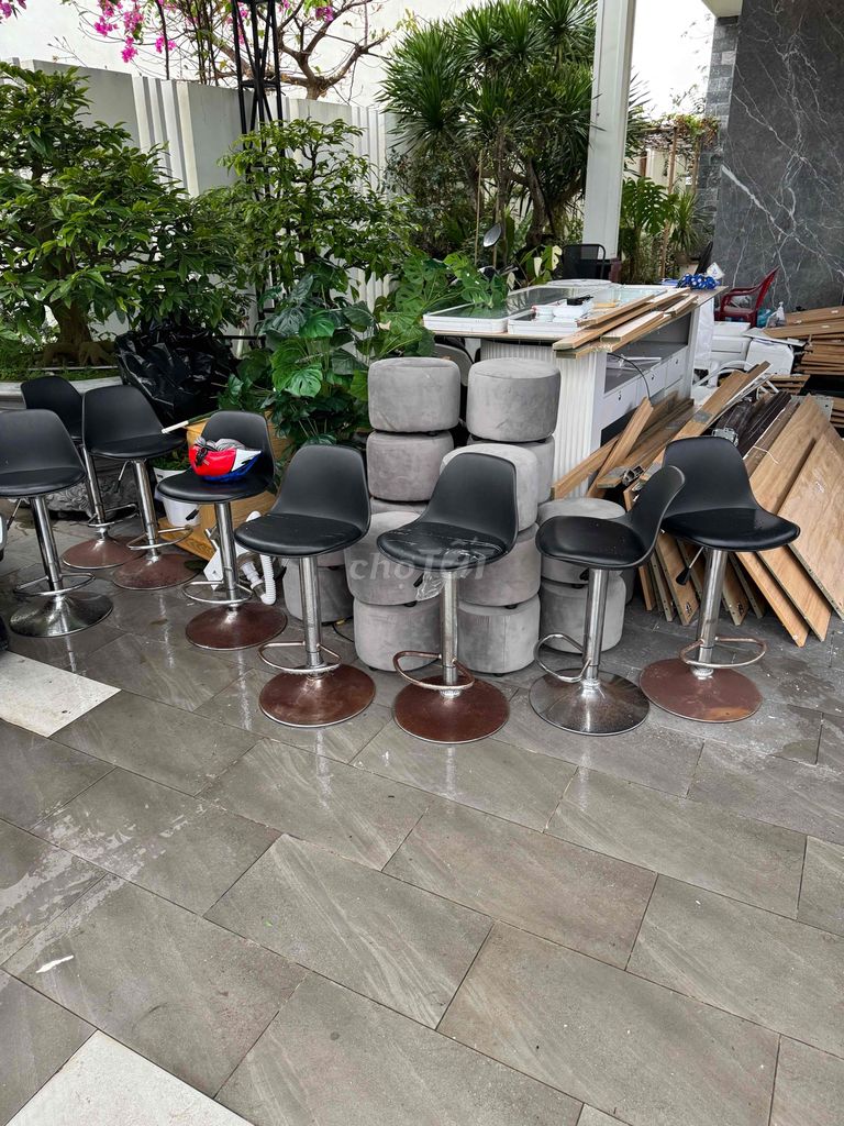 Ghế quầy bar Kim loại Nhựa Đen. Mua bán Bàn ghế tại Thị xã Điện Bàn Quảng Nam được đăng bởi Lê Phước hình 1