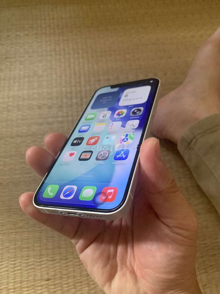Apple iPhone 12 128GB Trắng sữa Đã sử dụng. Mua bán Điện thoại tại Quận Hai Bà Trưng Hà Nội được đăng bởi Ngô Anh Tú  hình 1