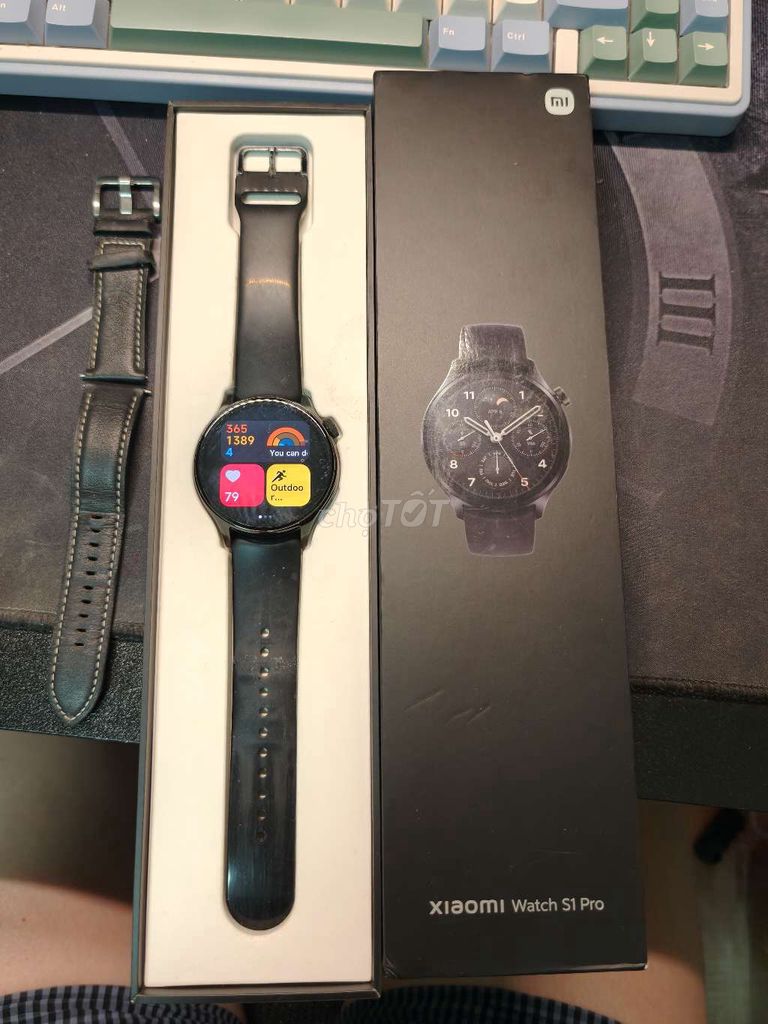 Hà Nội Hoàng Mai -bán Xiaomi watch s1 pro fullbox. Mua bán Thiết bị đeo thông minh tại Quận Hoàng Mai Hà Nội được đăng bởi Đức hình 1