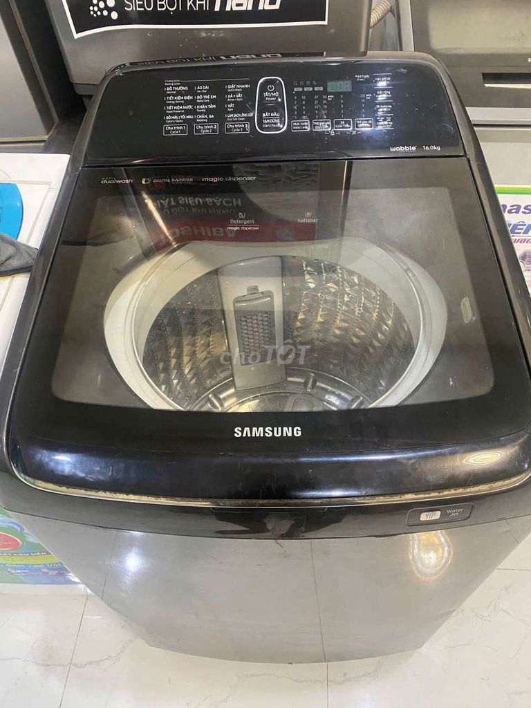 Máy giặt Samsung 16kg Inverter Đen. Mua bán Máy giặt tại Thành phố Sóc Trăng Sóc Trăng được đăng bởi Trung Nghĩa hình 1