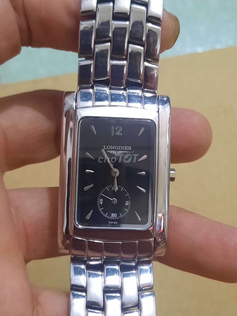 Đồng hồ Longines Nam, dây thép bạc