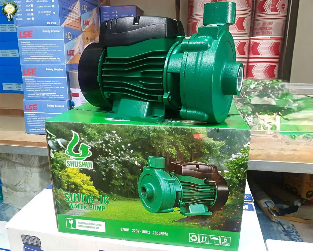 Máy bơm nước SHUSHUI SU1DK-16. Mua bán Đồ chuyên dụng, Giống nuôi trồng tại Thành phố Rạch Giá Kiên Giang được đăng bởi Nhã Đan hình 1