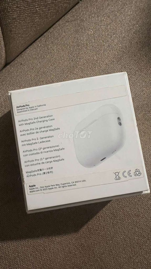 Apple AirPods Pro 2nd Gen Trắng Chống ồn. Mua bán Tivi, Âm thanh tại Quận 3 Tp Hồ Chí Minh được đăng bởi Quang hình 1