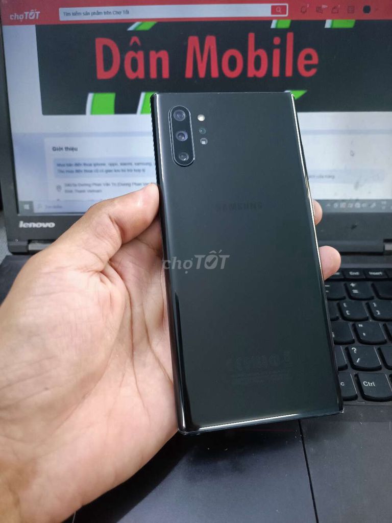 SAMSUNG NOTE 10 PLUS 12GB.256GB PIN 4300 ĐẸP KENG