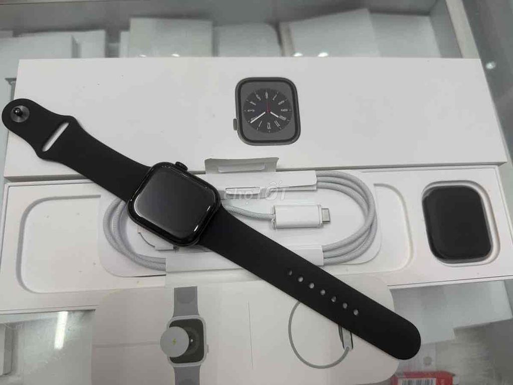 Bán đh apple watch sr10/42 Đen lte Esim new