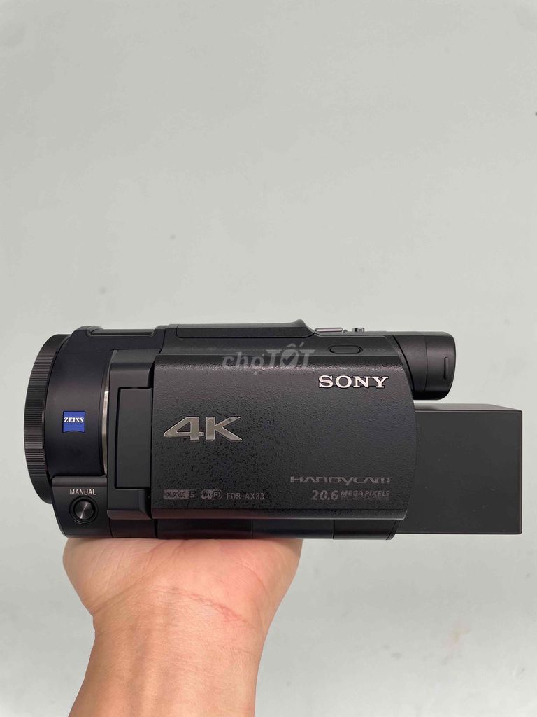 Máy quay phim Sony AX33 4K Đen. Mua bán Máy ảnh, Máy quay tại Quận 3 Tp Hồ Chí Minh được đăng bởi huonglan Nguyễn  hình 1