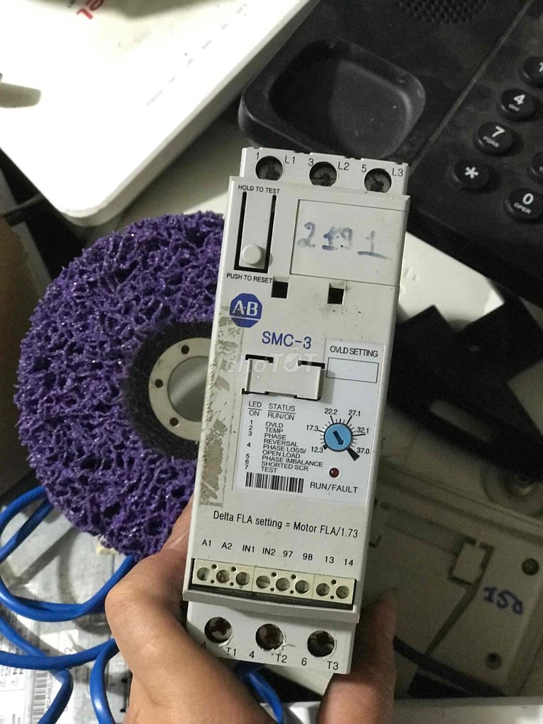 Khởi động mềm Allen-Bradley SMC-3 Xám. Mua bán Đồ chuyên dụng, Giống nuôi trồng tại Quận Gò Vấp Tp Hồ Chí Minh được đăng bởi loan nk hình 1