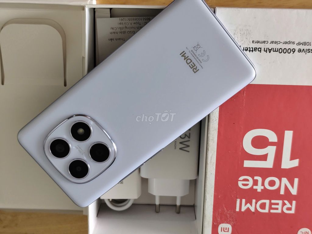 Xiaomi Redmi Note 15 4G 128GB Tím Like New. Mua bán Điện thoại tại Quận 7 Tp Hồ Chí Minh được đăng bởi THÔNG VÕ hình 1