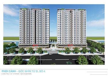 Tôi chính chủ bán căn góc 73m2, 2PN 2WC, NT đủ, Conic Riverside P7, Q8