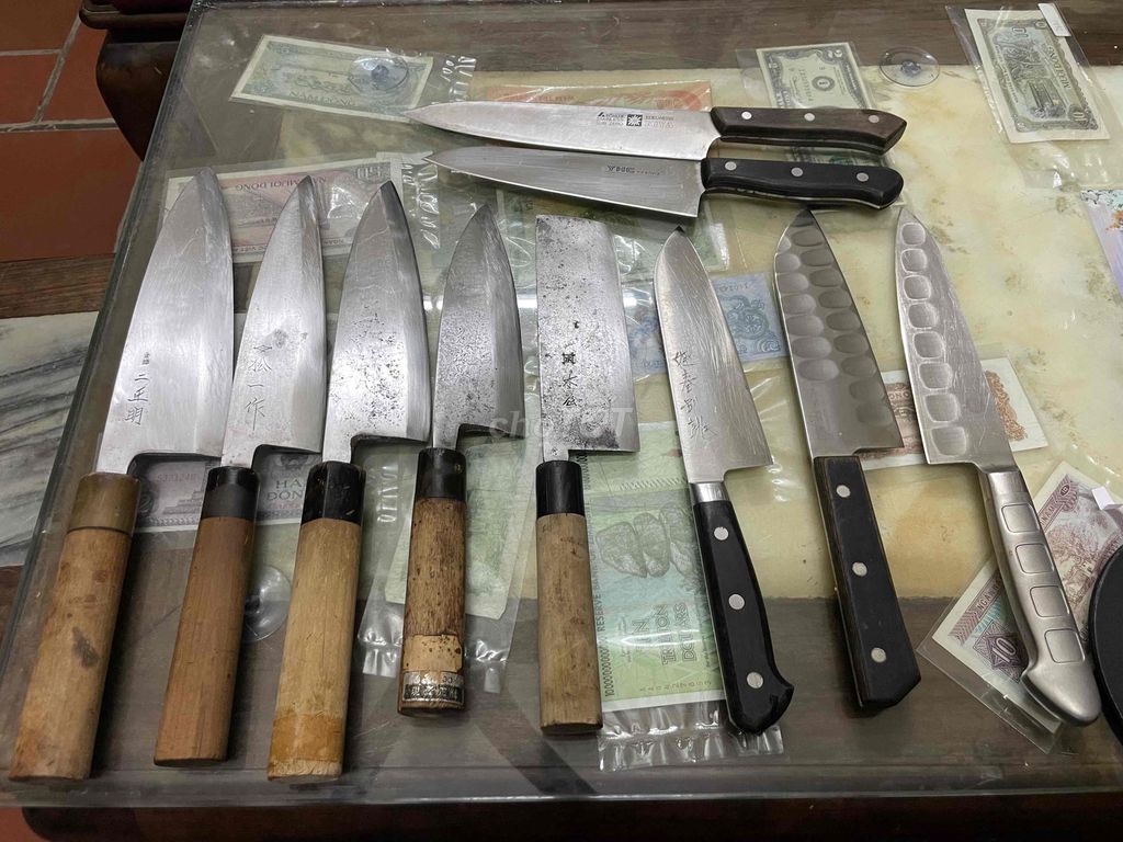 Dao Đeba To  , Nakiri  , Santoku , Guyto , Nhật bã